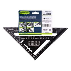 Rafter Square 180mm Aluminium