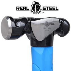 Hammer Ball Pein 700g 24oz Graph. Handle REAL STEEL
