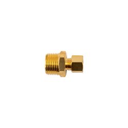 Brass Conical Str. 1/4' Tube X 3/8' M