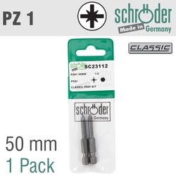 Pozi.no.1x50mm Classic Bit 2cd