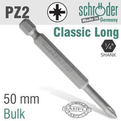 Pozi.no.2 X 50mm Classic Power Bit