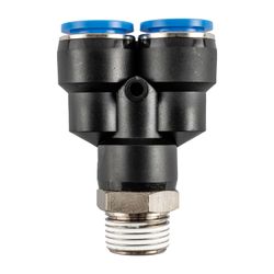 Pu Hose Fitting Y Joint 16mm - 1/2'm