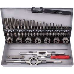 Tap And Die Set 32pce 3-12mm Hss In Steel Case