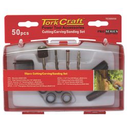 Cutting Carving Sanding Set 50 Pce Mini