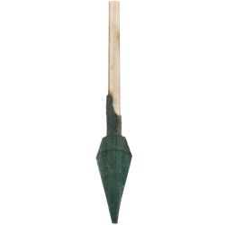 Mini Rubber Polishing . 6.4mm Sharp . 2.4mm Shank
