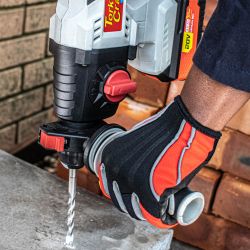 Rotary Hammer Rh500 20v Sds + 0-1500 Rpm 5500 Bpm 4 Func. Bare Tool