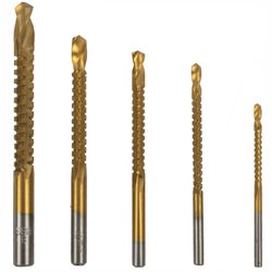Drill Saw Set Hss Tin.coated 3-4-5-6-8