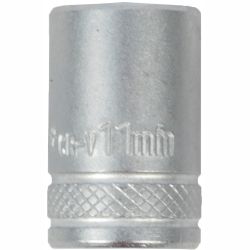 Socket 11mm 1/4' Drive Crv 12.
