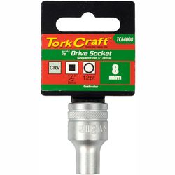 Socket 8mm X 21.8mm 1/2' Drive Crv 12 .