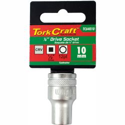Socket 10mm X 21.8mm 1/2' Drive Crv 12 .