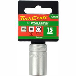 Socket 15mm X 21.8mm 1/2' Drive Crv 12 .