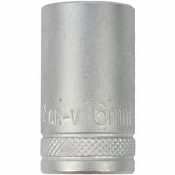Socket 16mm X 21.8mm 1/2' Drive Crv 12 .