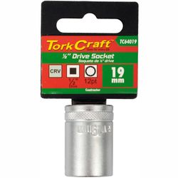 Socket 19mm X 25.8mm 1/2' Drive Crv 12 .