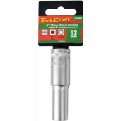 Socket 12mm 1/2' Dr Deep Socket Crv 12 .