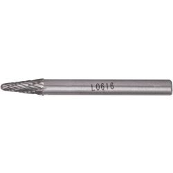 Rotary Burr Tungsten 6x16x6mm Conical