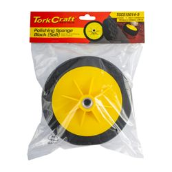 Compounding Sponge 150mm X M14 Black Waffle Soft