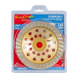 Dia. Cup Wheel 180mm X 22.23mm Turbo Laser Welded Industrial
