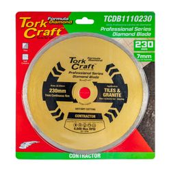 Diamond Blade 230mm X 22.22 Continues Rim