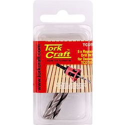 Replacement Drill Bits 10g X 5pc For Decking Tool Tcdt010-01