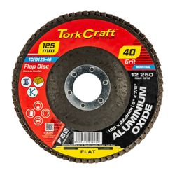Flap Sanding Disc 125mm 40grit A/o