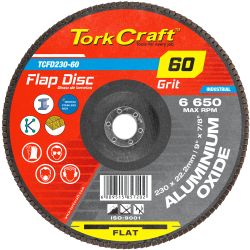 Flap Sanding Disc 230mm 60grit A/o