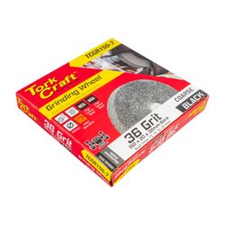 Grinding Wheel 150x20x32mm Black Coarse 36gr W/bushes For Bench Grin