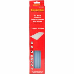 Glue Stick 11 X 300mm 12pc Hot Melt Gen. Purpose Eva 18000cps