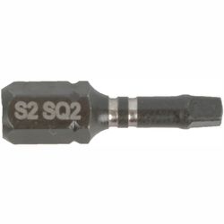 Impact Square Sq No.2 X 25mm Ins Bit Bulk