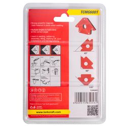 Magnetic Welding Holder 11.4kg P/force 45-90-135 Deg Multi Angle