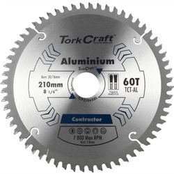 Blade Contactor Alum 210 X 60t 30/16 Circular Saw Tct