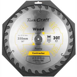 Blade Contractor 350 X 30t 30/1 Circular Saw Tct