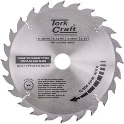Blade Tct 230 X 24t 30/1/20 Atb Positive Profesional Industrial