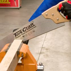 Hand Saw 550mm 7tpi 0.9mm Temp. Blade Wood Handle