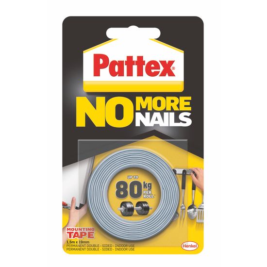 Pattex No More Nails Tape 80kg