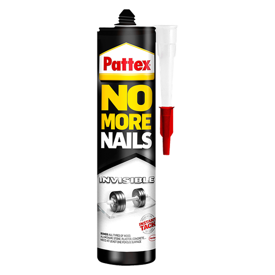 Pattex No More Nails Invisible 300g cartridge