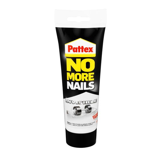 Pattex No More Nails Invisible 200g tube