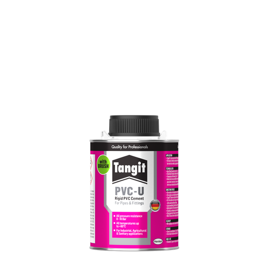 Tangit PVC-U Tin With Brush 250g