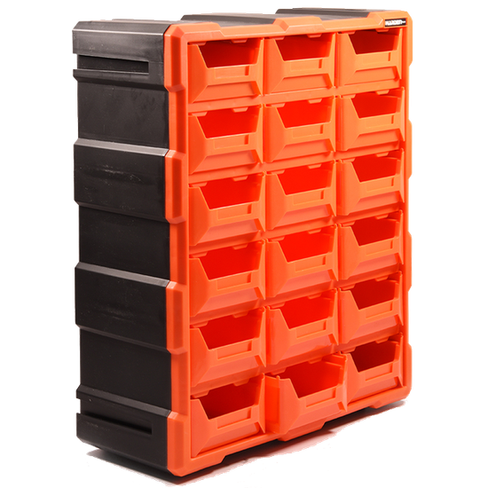 18 Bin Modular storage tower 383x465x159mm