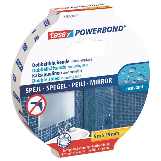 TESA Powerbond Mirror 5mx19mm (IP 10)