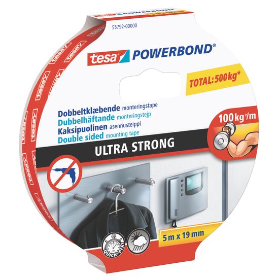 TESA Powerbond Ultra Strong 5mx19mm (IP 10)