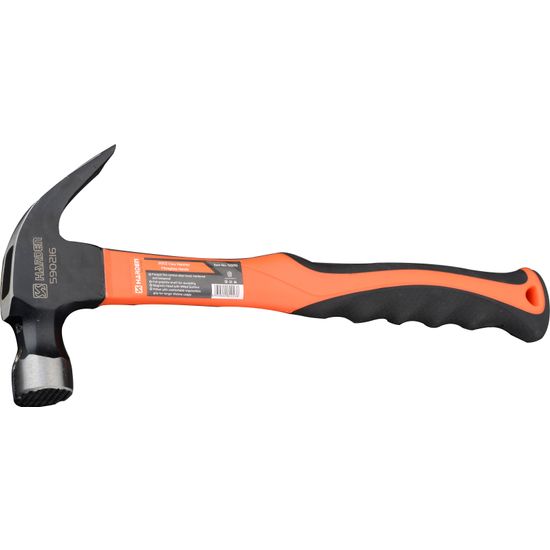 0.56kg/20oz Claw Hammer with Fibreglass Handle