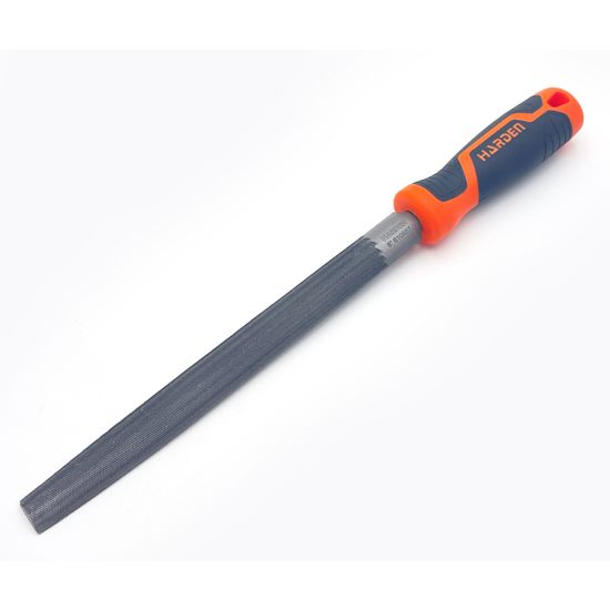 8 inch (200mm) Half round second cut file with soft handle