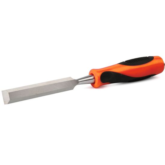 22mm Orange/black handle wood chisel