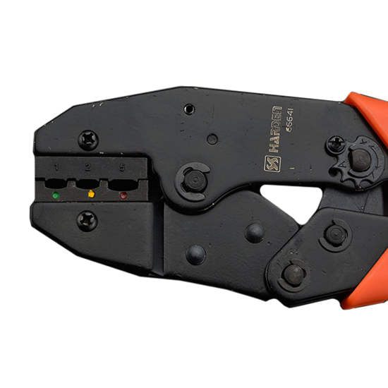 215mm ratchet crimper for insulated terminals