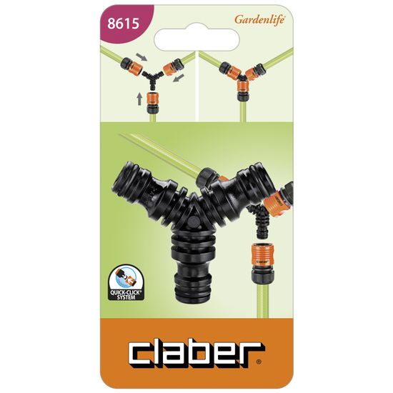 THREE WAY CONNECTOR (CARDED)