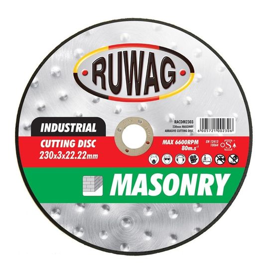 115mm MASONRY ABRASIVE CUTTING DISC (25/box) /ea