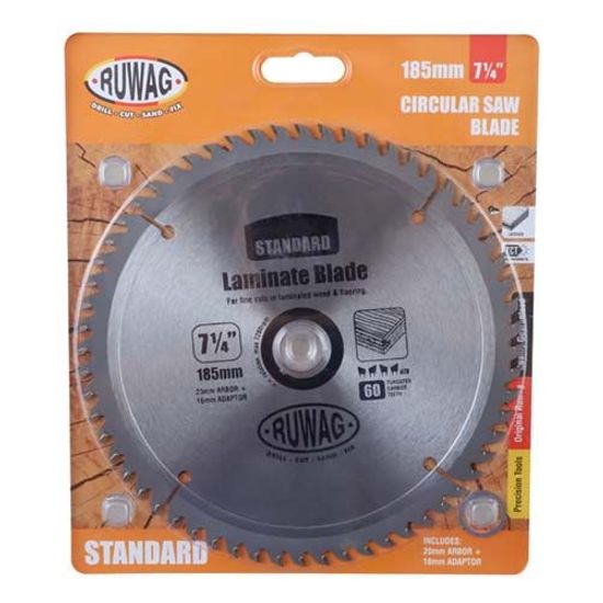 185MM Z60 SAW BLADE TCT STANDARD LAMINATE