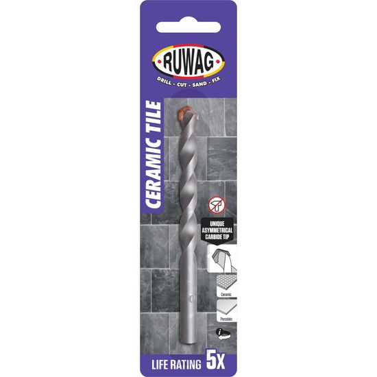 6mm ceramic tile bit carded