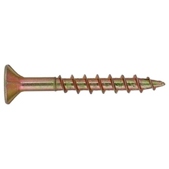 Chipboard Screw Yellow Passivated 3x25mm (200)