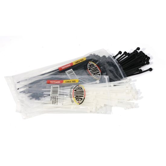 Cable Ties Black 3.6x140mm (100)